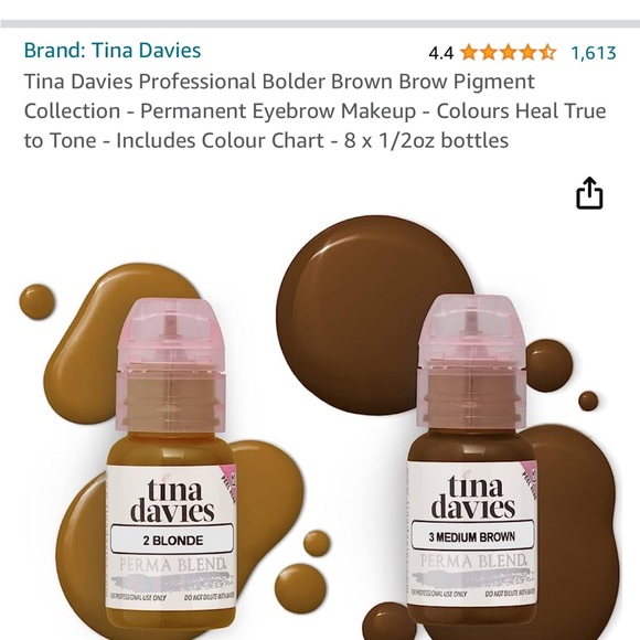 Tina Davies brow pigment set - Picture 5 of 8